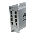 Pelco FUMS-F Series Unmanaged Ethernet Switch Manuel utilisateur