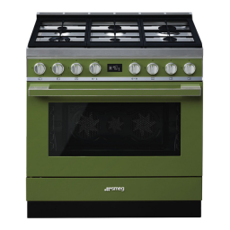 Smeg CPF9GMRPORTOFINO CPF9GMR Manuel utilisateur | Fixfr