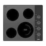 Whirlpool WCE55US4HB Electric Cooktop Manuel utilisateur