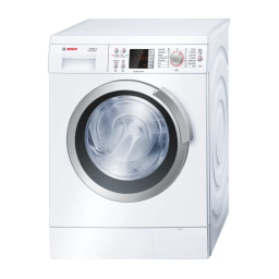 Bosch WAW32642 - 8 Logixx Manuel du propriétaire | Fixfr