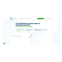 SYSTRAN SYSTRAN 5 WEBTRANSLATOR Manuel du propriétaire | Fixfr