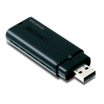 Trendnet TEW-664UB N600 Wireless Dual Band USB Adapter Fiche technique