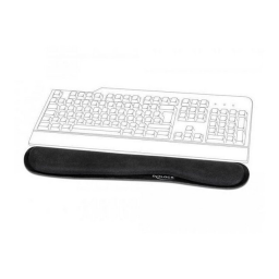 DeLOCK 12558 Wrist Rest for Keybord / Laptop black Fiche technique | Fixfr