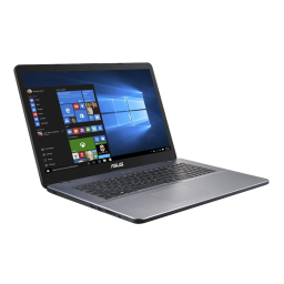 Asus VivoBook 17 X705MA Laptop Manuel utilisateur | Fixfr