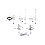 DeLOCK 12576 WLAN 802.11 b/g/n Marine Antenna N jack 10 dBi 110.5 cm fixed omnidirectional Fiche technique