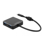 DeLOCK 64044 4 Port USB 3.1 Gen 1 Hub Fiche technique