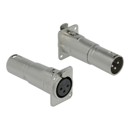 DeLOCK 86526 D-Type Module XLR female to XLR plug Fiche technique | Fixfr