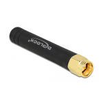 DeLOCK 12716 LPWAN 868 MHz Antenna SMA plug 90&deg; 1.6 dBi omnidirectional fixed black Fiche technique