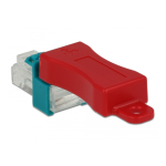 DeLOCK 86425 RJ45 Secure Clip Fiche technique