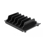 DeLOCK 18366 Device stand for 6 tablets or smartphones black Fiche technique