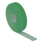 DeLOCK 18731 Velcro tape on roll L 5 m x W 20 mm green Fiche technique