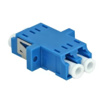 DeLOCK 85999 Optical Fiber Coupler LC Duplex female to LC Duplex female Single-mode 2 pieces blue Fiche technique