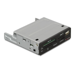 DeLOCK 91742 USB Type-C&trade; SDXC / MMC + Micro SD 2 Slot Card Reader Fiche technique