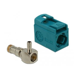 DeLOCK 89723 FAKRA Z jack 90° for crimping Fiche technique | Fixfr