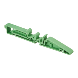 DeLOCK 66263 DIN rail clip for PCB 122 mm 4 pieces Fiche technique | Fixfr