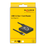 DeLOCK 91686 USB 3.0 Card Reader &gt; CFast 2.0 Fiche technique