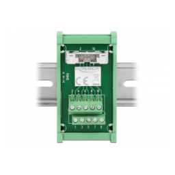 DeLOCK 66049 Interface Module for DIN Rail Fiche technique | Fixfr