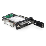 DeLOCK 47195 5.25 Mobile Rack for 3.5 SAS / SATA HDD Fiche technique