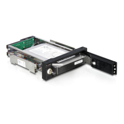 DeLOCK 47195 5.25 Mobile Rack for 3.5 SAS / SATA HDD Fiche technique | Fixfr