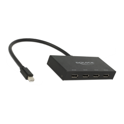 Delock 87693 Répartiteur DisplayPort + Chat IA & PDF | Fixfr