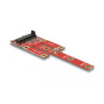 DeLOCK 63384 Converter Mini PCIe &gt; M.2 Key B slot + Micro SIM slot Fiche technique