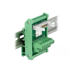 DeLOCK 66050 Interface Module for DIN Rail Fiche technique | Fixfr