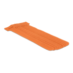 DeLOCK 18695 Hook-and-loop fasteners L 150 mm x W 12 mm 10 pieces orange Fiche technique