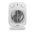 DeLonghi HFS 50A20.WH Chauffage Soufflant + Chat IA