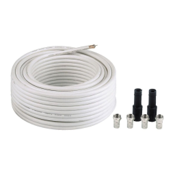 Hama de raccordement satellite 100db 20M Câble antenne TV Product fiche | Fixfr