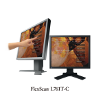 Eizo FLEXSCAN L761T-C Manuel utilisateur