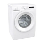 Gorenje WT62122 Washing machine Manuel utilisateur