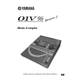Yamaha 01V96V22ADD Manuel utilisateur | Fixfr
