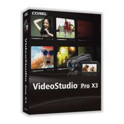 Corel VideoStudio Pro X3 Manuel utilisateur | Fixfr