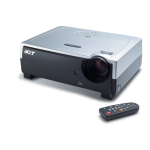 Acer PD725P Projector Manuel utilisateur