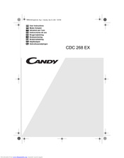 Candy CDC 268 EX Manuel du propriétaire | Fixfr