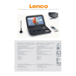 Lenco DVP-1027 Manuel utilisateur