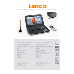 Lenco DVP-1027 Manuel utilisateur | Fixfr