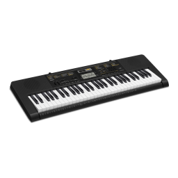 Casio CTK-2400 Manuel utilisateur | Fixfr