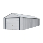 Arrow Storage Products DSM46EU Designer Series Metro 4 x 6 ft shed Manuel utilisateur