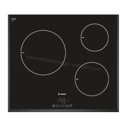 Bosch PIM651B18E Manuel utilisateur | Fixfr