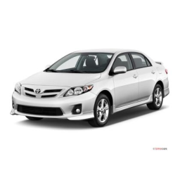 Toyota Corolla 2012 Manuel utilisateur | Fixfr