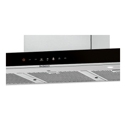 De Dietrich DHB7963X Wall decorative hood Manuel utilisateur | Fixfr