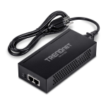 Trendnet TPE-215GI 2.5G PoE+ Injector Fiche technique