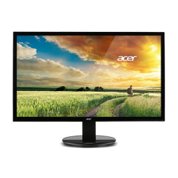 Acer K242HQL Manuel du propriétaire | Fixfr