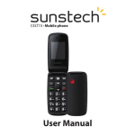 Sunstech CELT15 Manuel utilisateur