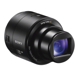 Sony ILCE-QX1/DSC-QX30: Manuel d'aide + Chat AI | Fixfr