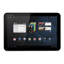 Motorola XOOM Tablette : Manuel d'utilisation + Chat IA | Fixfr