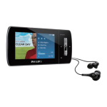 Philips GoGear SA1MUS08, SA1MUS16, SA1MUS32 : Mode d'emploi avec IA