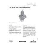 Fisher Vannes de r&eacute;gulation &agrave; tige coulissante EHD et EHT, de 8 &agrave; 14 NPS, de ( EHD and EHT NPS 8 through 14 Sliding-Stem Control Valves) Manuel du propri&eacute;taire