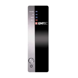 Emtec HDD MOVIE CUBE R700 Manuel utilisateur | Fixfr